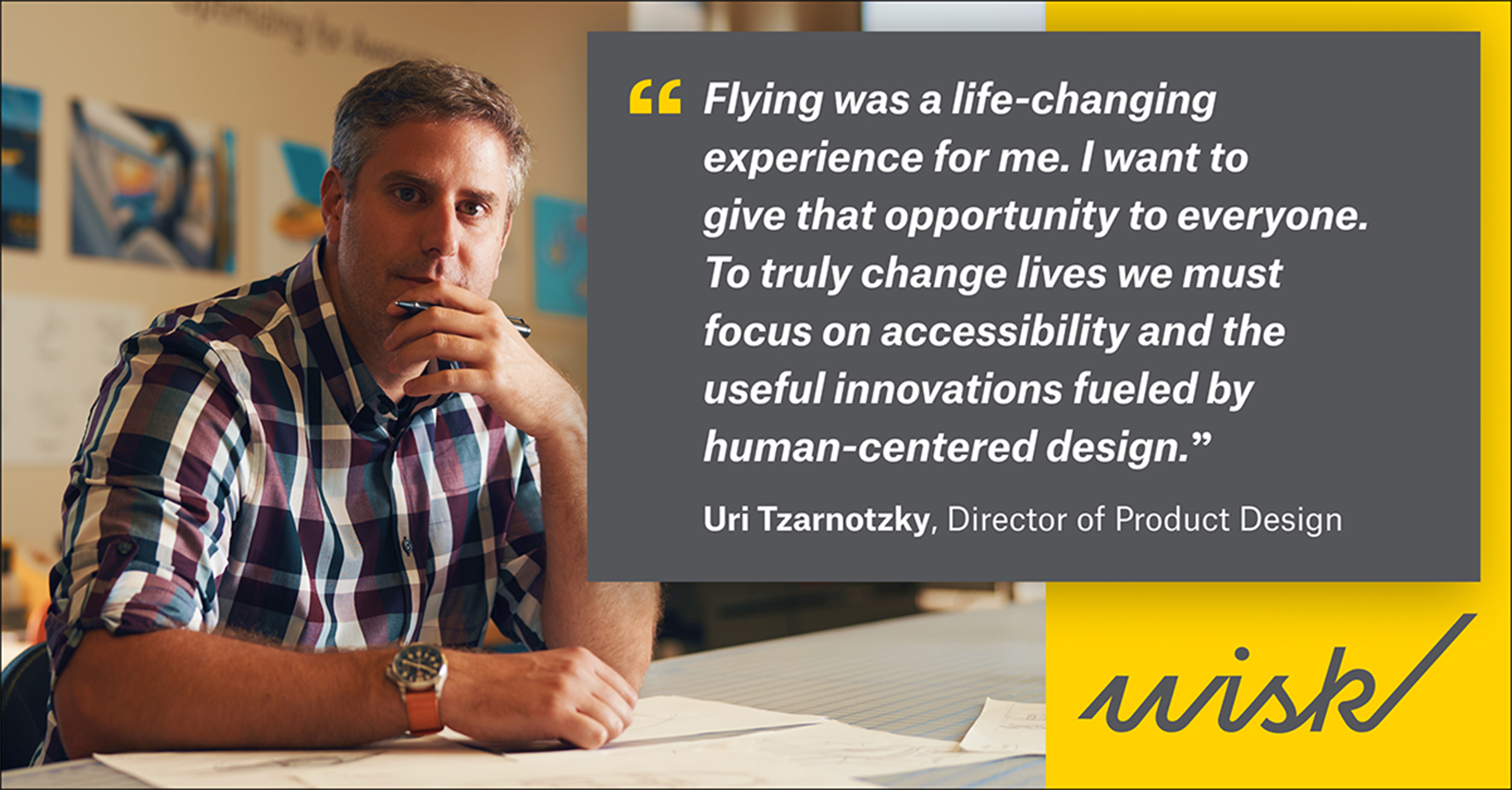 Uri Tzarnotzky - Director of Product Design at Wisk